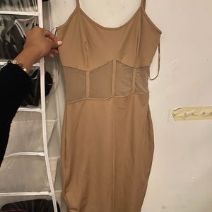 Beige dress